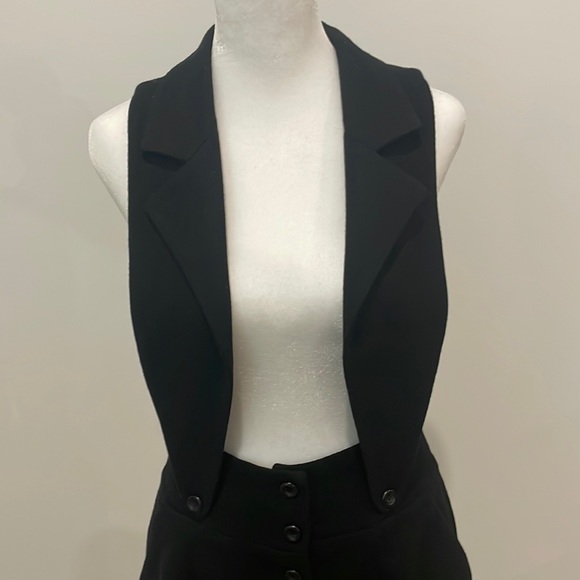 Dolce Vita wool skirt with detachable lapel size s - Picture 4 of 4